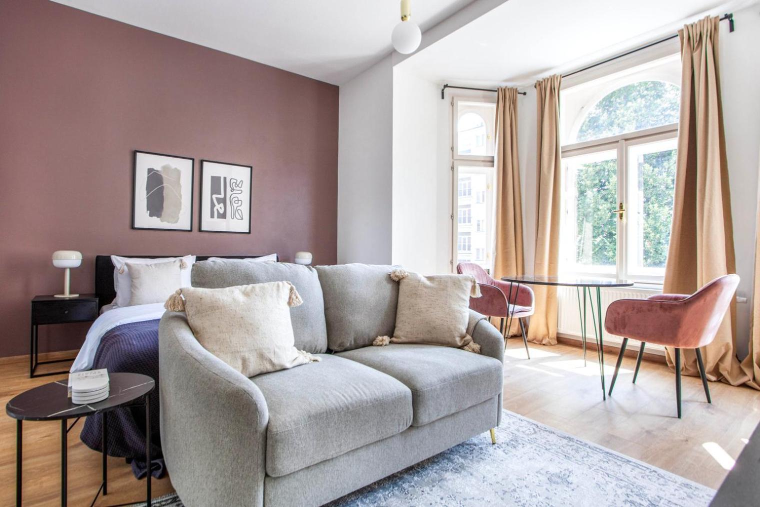 Apartment Blueground Vrsovice Near Park Peaceful Area Prg-6 Prague